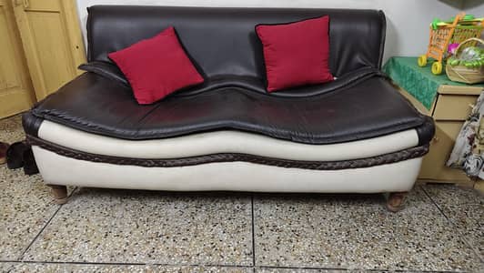 Two Leather Sofas for Sale – Home Used