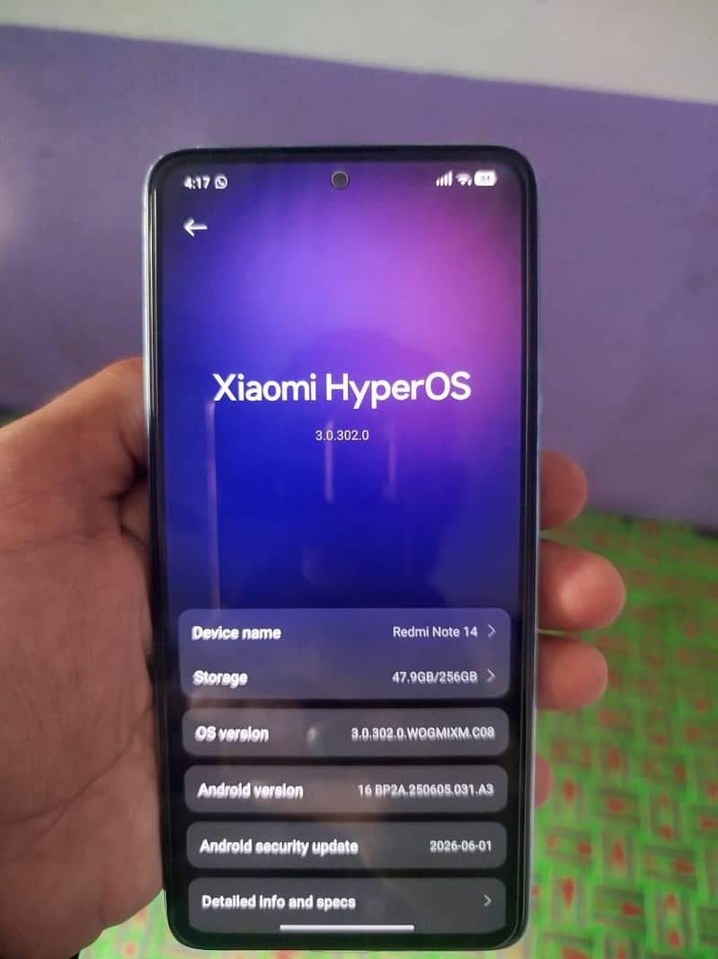 Xiaomi Redmi Note 14 6