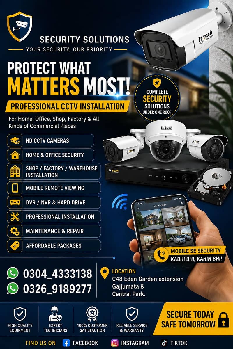 it tuch CCTV Camera's Security Solutions 2