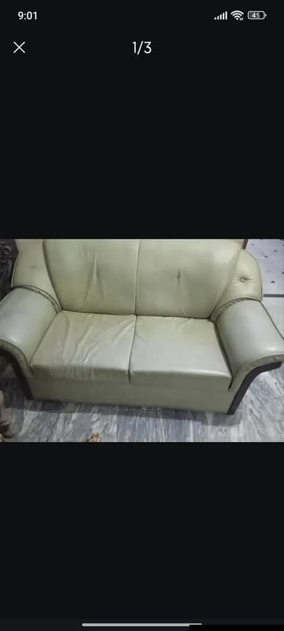 3 Piece Sofa Set – 2 Seater + 1 Seater | Used