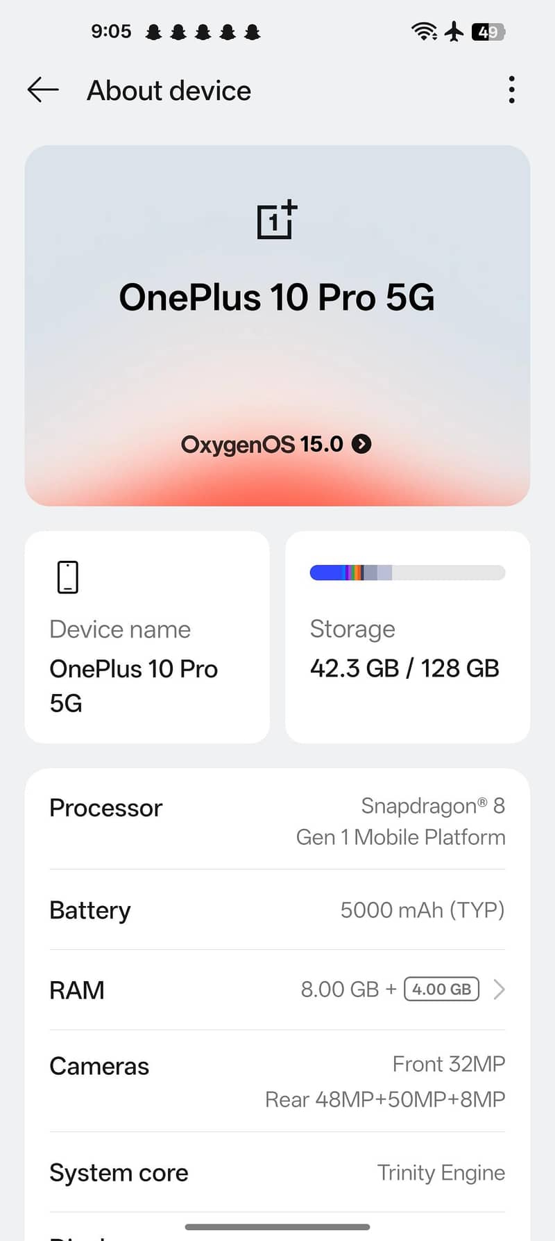One Plus 10 Pro 3