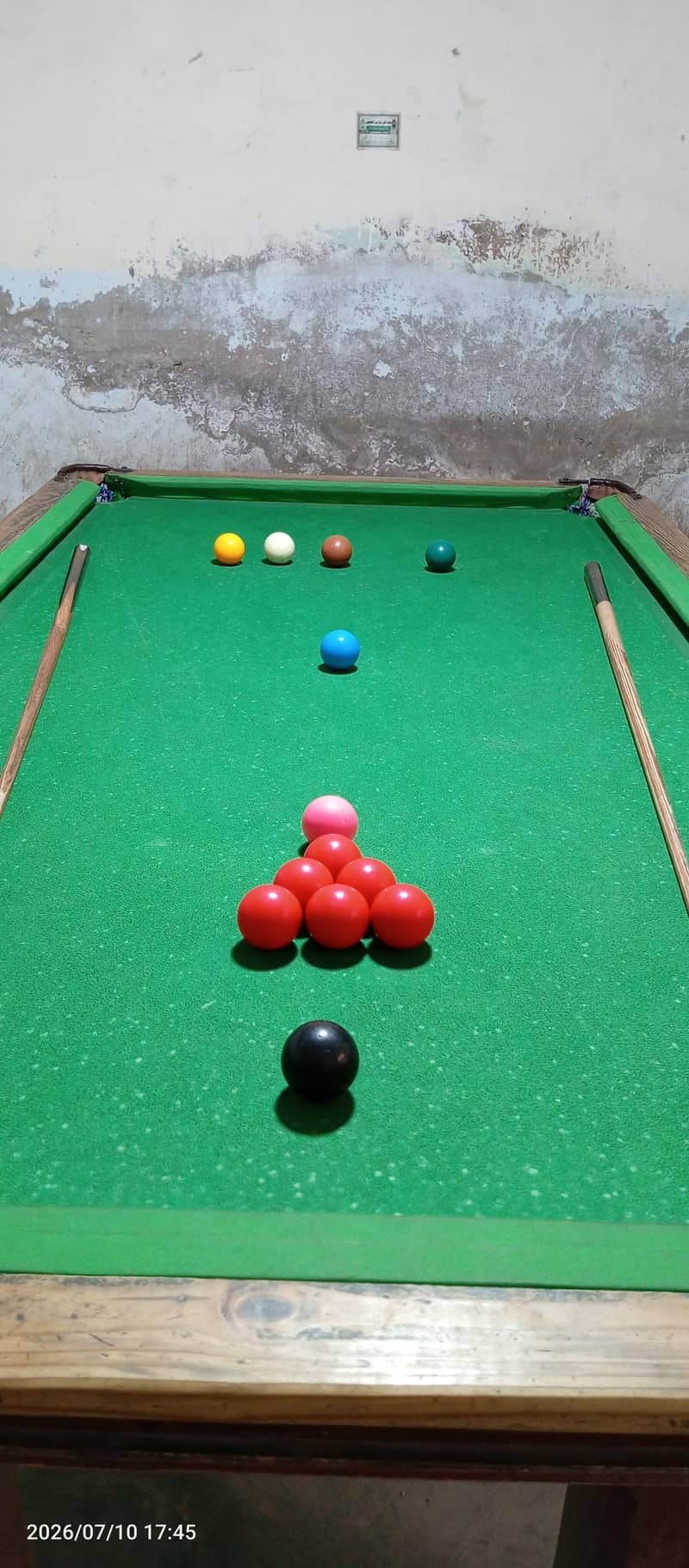 Snooker Table (3.5/7) Size 1