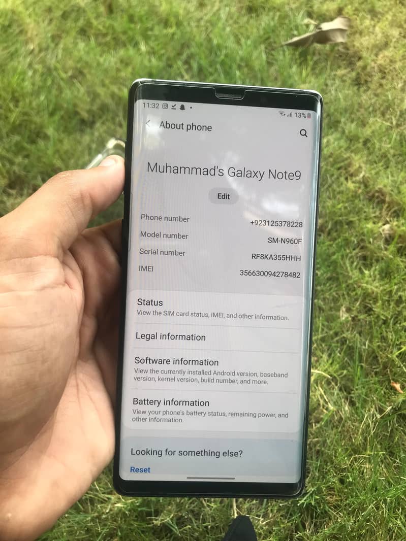 Samsung Mobile Note 9 7