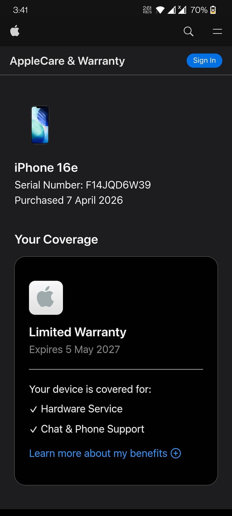 Apple iPhone 16e 4
