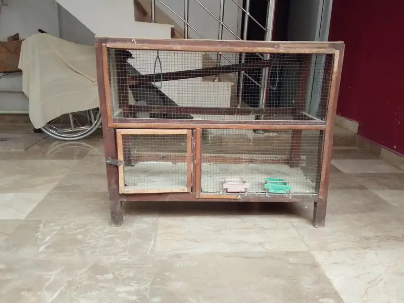 wood cage — photo 2