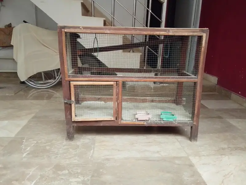 wood cage — photo 3