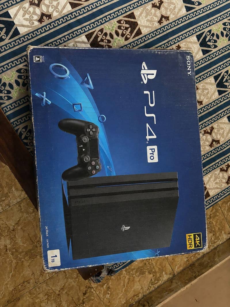 Ps4 pro 1tb 1