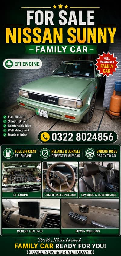Nissan Sunny EFI excellent avg