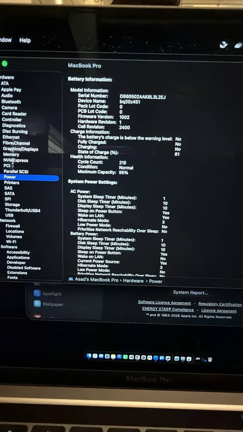 macbook pro 2022 M2 1