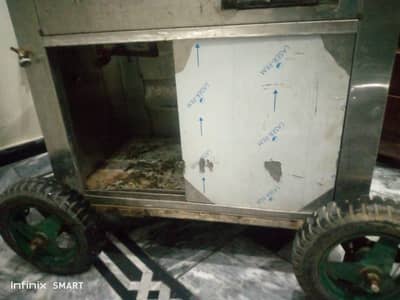 for sale: stainless steel food counter / fast food stall. wah cantt