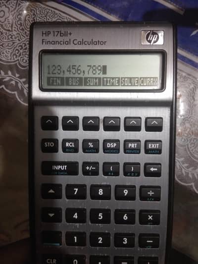 HP 17bII+ financial calculator new condition