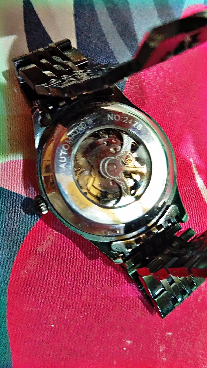 AUTOMATIC SKELETON WATCH 1