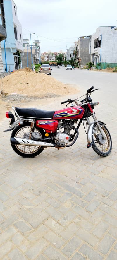 Honda CG 125 2017 model for sale