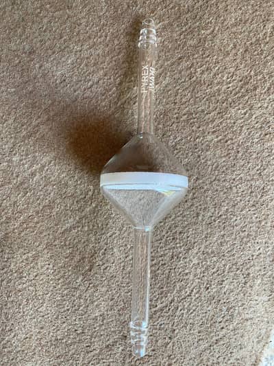 Original pyrex sintered gas washing filter lab glassware tube 20-30ml