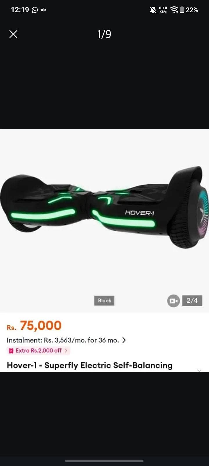 Hoverboard Imported. . . 0
