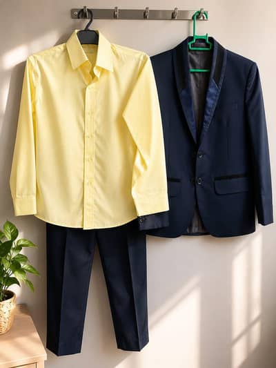 Pant coat 3pcs for sale 7-9 year old kid pent coat