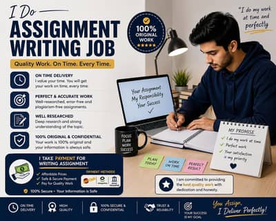 Handwriting Assignment Work
