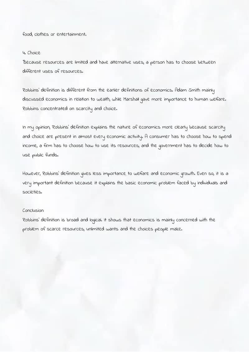 Handwriting Assignment Work 2
