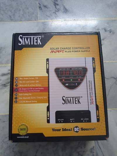 Simtek 70A MPPT Solar Charge Controller – 12V/24V