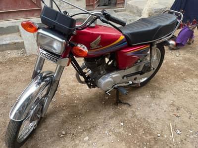 Honda 125 2011 goldan numbar