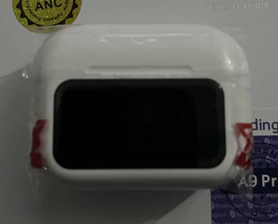 A9 Pro Airpods with Touch Screen & Active Noise Cancellation (ANC/ENC)