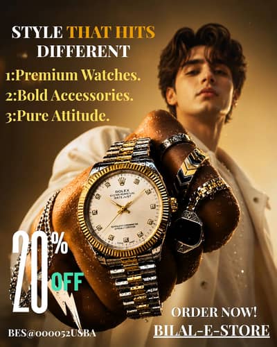 Men’s Stainless Steel Quartz Watch Set – Fashion & Luxury Style