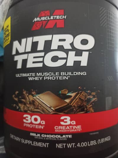 whey protein nitro tech
