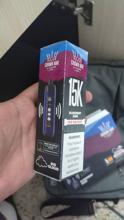 Crown Bar Disposable Vape Puff 15K