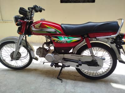 Honda CD 70cc  2022 model total genuine