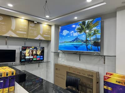 65. INCH. Q. LED TV NEW BOX PACK 3. YEAR WARRANTY O322-I257237