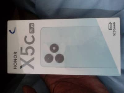 Honor X5c Plus 4GB/128GB | 5260mAh Battery | Box Available