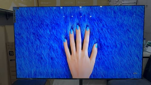 55. INCH. QLED TV NEW BOX PACK. 3. YEAR WARRANTY O322-I257237