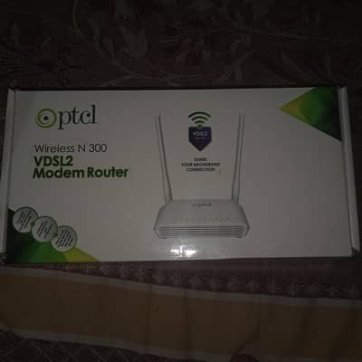ptcl new router daba pack VDSL2 MODERN ROUTER. WIRELESS N300