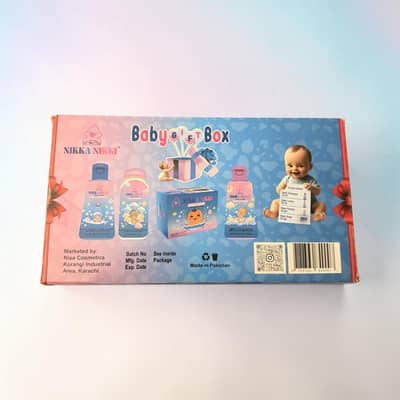 Nikki Nikki Baby Gift Box | Lotion, Powder & More | Brand New