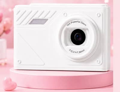 Aesthetic Digital Camera Pink - 16X Zoom - Under 10k - COD Karachi