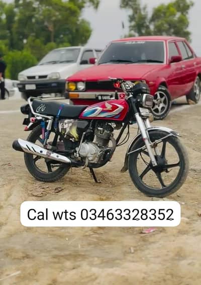emergency Honda 125 for sale 22 model call watsap 03463328352