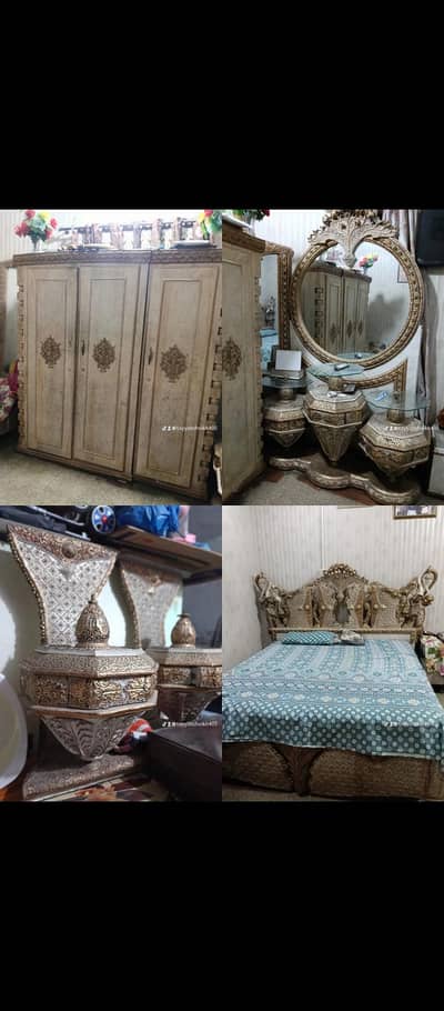 bad set almari dressing