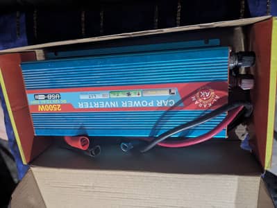 car convertor  battery to 220 volt banani wali device