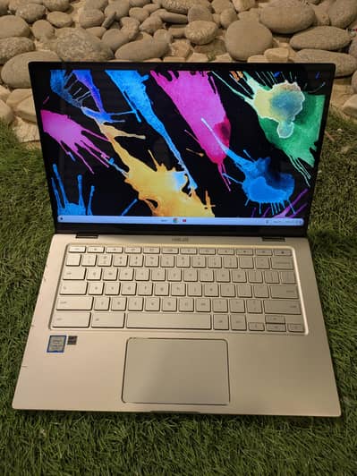 Asus Chromebook FHD borderless display m3 8th gen