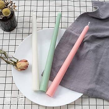 3Pack 25.5cm Long Dinner Candle Aromatherapy Candle Candlelight 2.2cm Candle Romantic Couple Romance Home Decoration | Witty Stone