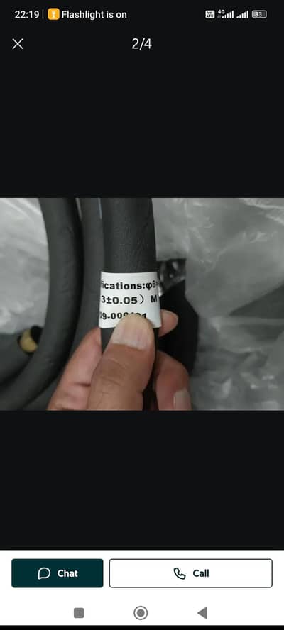 1.5 ton gree ac pipe kit new
