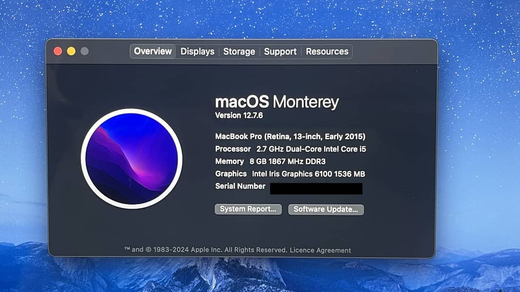 Macbook Pro 2015 9