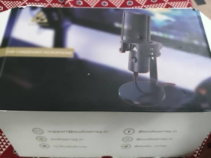 audio array professional studio microphone 10/10 NEW 0