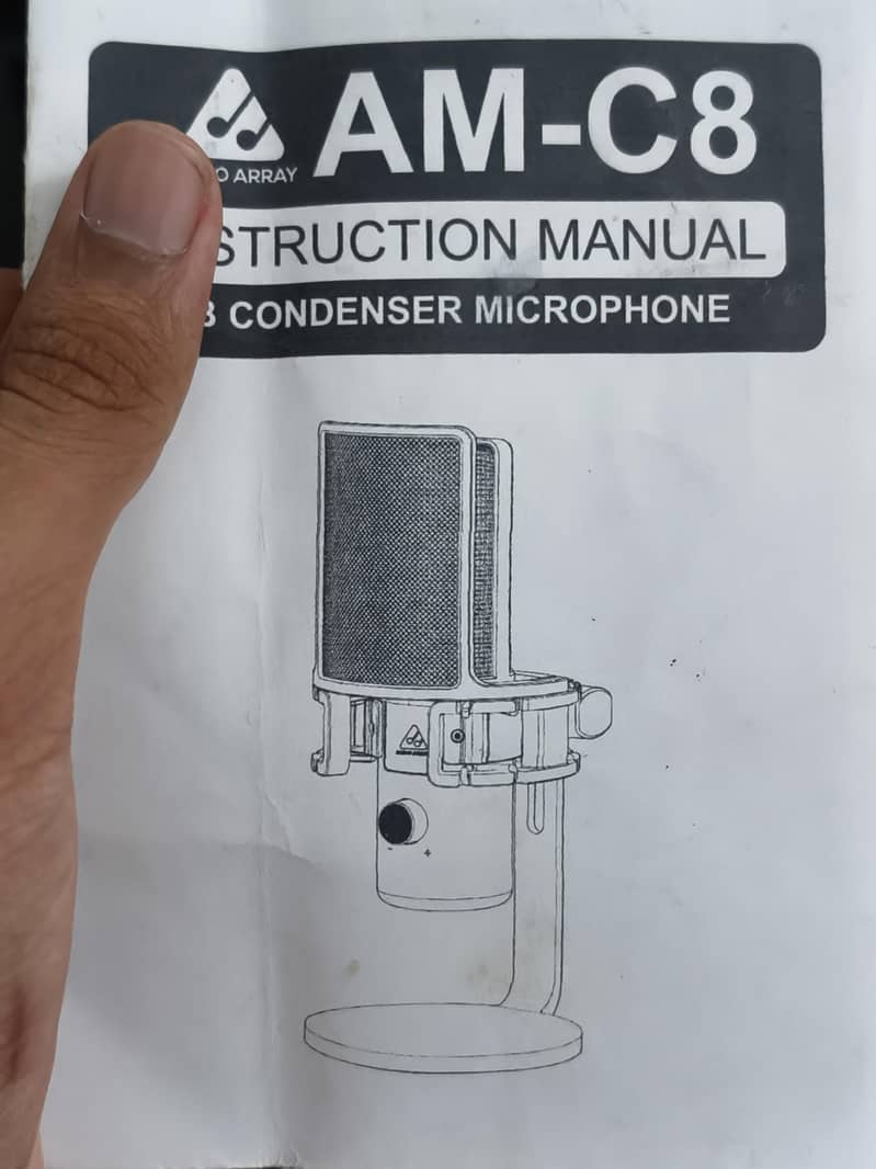 audio array professional studio microphone 10/10 NEW 6