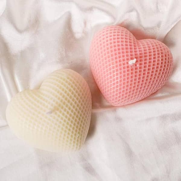 Small Heart Candles Scented Valentine's day Gifts Homemade home Decoration Fragrances | Witty Stone