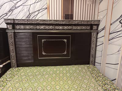 Wooden Double Bed for Sale