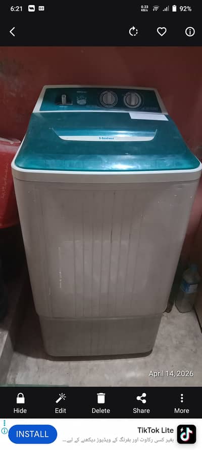 Washing machine in very good condition