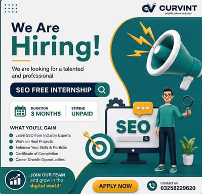 Free SEO Internship – Learn SEO from Basics to Advanced