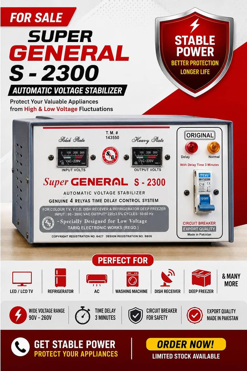 Stabilizer volt 2300 0