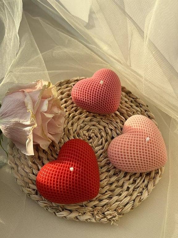 1Pc Big Heart Candles Homemade Home Decoration Fragrances Valentine's day Gifts Scented Candle | Witty Stone